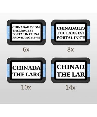 ATHUAH ATHUAH Low-Vision Reading and Newspaper Electronic Visual Aids Portable Digital Magnifier for Elderly Reading - Buy Online on GoSupps.com