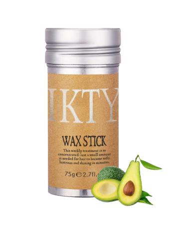 Hair Wax Stick Slick Back Hair Stick for Hair Non-Greasy Styling Hair Stick Wax 2.7 Oz Hair Fragmentation Control Slick Stick Hair Pomade Stick for Fly Away & Edge Frizz Hair Mumiao