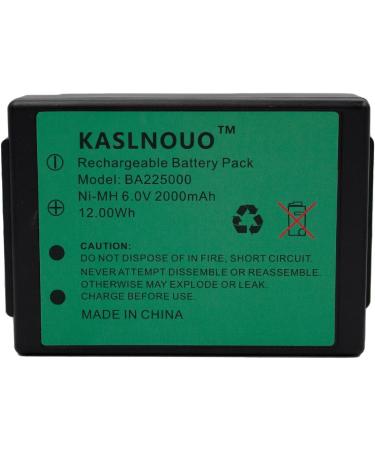 2-Pack BA225000 Replacement Battery for HBC Radiomatic Eco Linus 6 - 2000mAh 6V NI-MH Battery | International Shipping Available - Buy Online on GoSupps.com