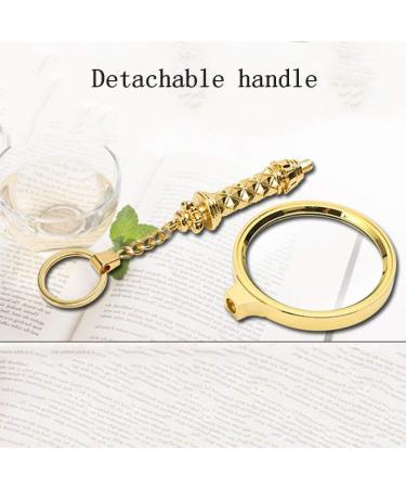 Observation Magnifier Magnifier 10 Metal Engraving Handle Magnifier Handheld Old Man Reading Newspaper Magnifier Made in China - Buy Online on GoSupps.com