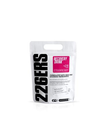 226ERS Recovery Drink | Whey Protein for Muscle Recovery With Creatine Carbohydrates MCT and L-Arginia For Bodybuilding Strawberry - 500g