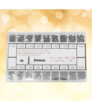Healeved 500-Piece Screwdriver Replacement Set for Glasses Watches & Notebooks - Micro Screw Repair Tool Kit - Buy Online on GoSupps.com