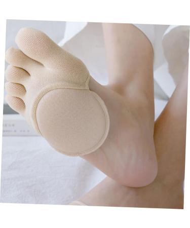 FRCOLOR 3 Sets 3 Pairs Half Socks Coloured Heels Sandals for Women Socks for Sandals Half Socks Toe Socks Socks with High Heels Half Palm Socks Invisible High Heel - Buy Online on GoSupps.com