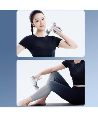 Mini Deep Tissue Massage Gun - 4 Heads Adjustable Speed Relieve Muscle Pain & Fatigue () - Buy Online on GoSupps.com