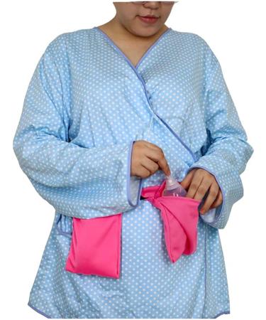 Comfortable Pink Mastectomy Drainage Pouch & Shower Support - Yesito - Buy Online on GoSupps.com