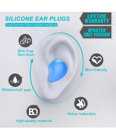 54 Reusable Silicone Moldable Ear Plugs for Sleeping Swimming Noise Cancelling | Ideal for Travel Shooting Concerts & More - Buy Online on GoSupps.com