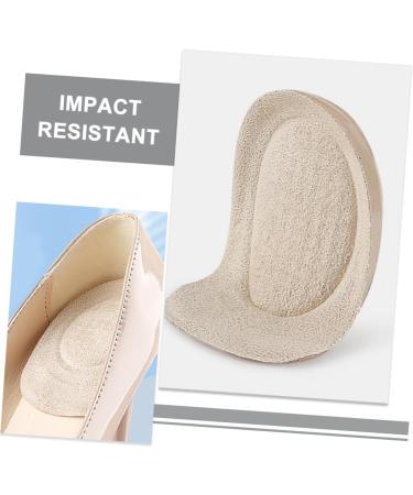 FRCOLOR Gel Heel Cushion Inserts - 2 Pairs Women's Flat Shoe Pads for Snug Fit & Comfort - Soft Insole & Half Pad for All-Day Relief - Buy Online on GoSupps.com