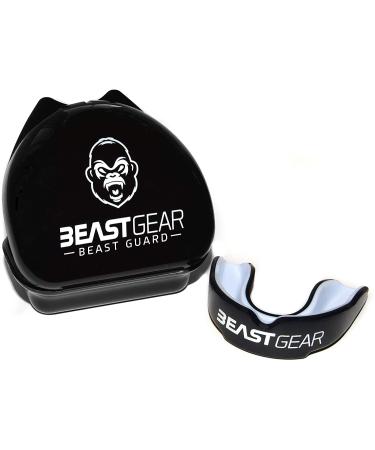 Beast Gear Sports Mouth Guard - Adult and Youth Gum Shield for Boxing, Football, Lacrosse, Basketball, Rugby, MMA - Mouthguard Sports Accessories for Men, Women & Kids