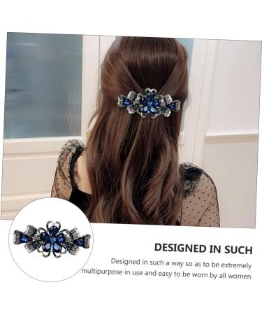 Beatifufu Hairpin Goody Hair Clips for Women Rhinestone Hair Clip French Hair Clip Bridal Hair Accessory Hair Barrettes Womens Hair Accessories Spring Hair Clip Bride Girl France Rhinestones - Buy Online on GoSupps.com