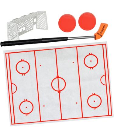 Milist Mini Hockey Toys Set - Decompression Pucks Bats & Play Parts | Perfect for Ice Hockey Fun | Durable Plastic Design - Buy Online on GoSupps.com