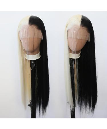 Buy Long Straight Half-Blond #613 Synthetic Wig | Heat-Resistant | Hand-Linked Cosplay | International Shipping - Buy Online on GoSupps.com