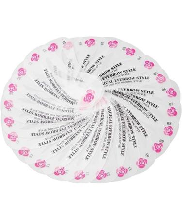 Durable 24 Pcs Reusable Eyebrow Stencil Different Shape Artifact Eyebrows Shaped Cards Kit Thrush Card Makeup Tool Fashion Book Fashion Book - Buy Online on GoSupps.com