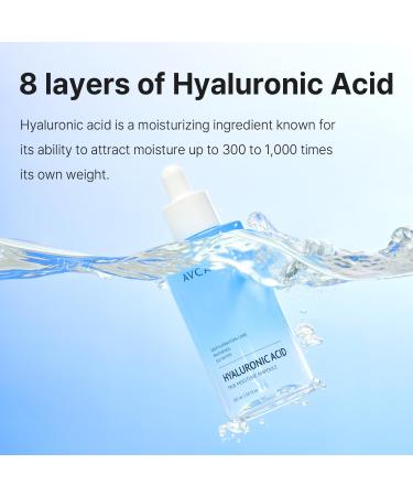 True Moisture Hyaluronic Acid Serum - Korean Face Serum for All Skin Types | 100ml Hydrating Solution - Buy Online on GoSupps.com