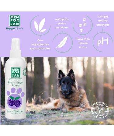 Agua de colonia mora para perros 125ml - Buy Online on GoSupps.com