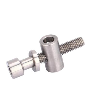 Bike Seat Clamp, Accurate Seatpost Screw, Bike Seatpost Screw, for DIY Replacement Parts Titanium, M5x30