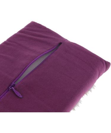 Cuticate Acupressure Pillow - Acupuncture Massage Neck Roll & Relaxation Pillow - Purple for Ultimate Comfort - Buy Online on GoSupps.com
