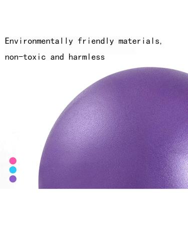 9-Inch Mini Yoga Ball for Home Exercise Pilates & Physical Therapy - Purple - Buy Online on GoSupps.com