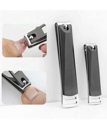 OUSIKA Nail Clippers Large Stainless Steel Nail Clippers Nail Art Tools Nail Scissors Zinc Alloy Nail Scissors Nails (Color : Silver) - Buy Online on GoSupps.com