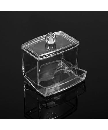 Lantro JS Cotton Swab Holder - Decorative Q-tip Storage Dispenser for Bathroom | Small Cotton Swab Organizer - Buy Online on GoSupps.com