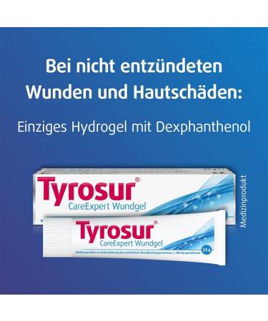 Buy Tyrosure Care Expert Wundgel 50g | Fast International Shipping for Wound Care Solutions - Buy Online on GoSupps.com
