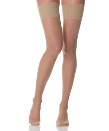 SCUDOTEX stockings 140 denier knitted compression from medium to strong 19-22 Hg color Daino size 2