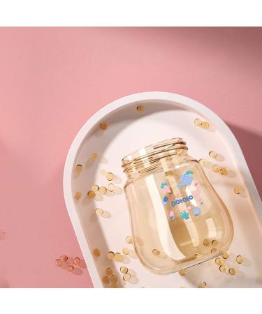 POTATO Weighted Straw Cup for Toddlers | Spill-Proof PPSU Sippy Cup | 10oz Water Bottle with 2 Spout Options | Handles for Boys | Ideal for Babies 12+ Months - Bright Red - Buy Online on GoSupps.com