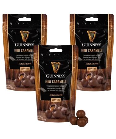 Milk Chocolate Bundle With Guinness Milk Chocolate Mini Caramels Pouch 102g (3 Pack)