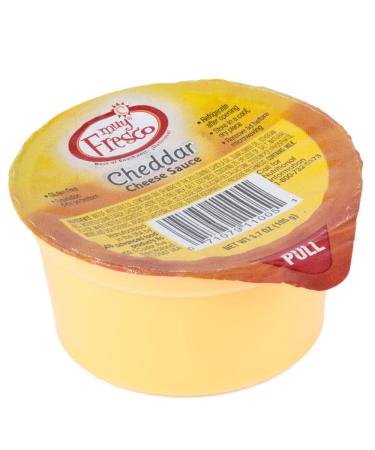 Muy Fresco 3.8 oz. Microwavable Cheese Sauce Cup - 30/Case By TableTop King