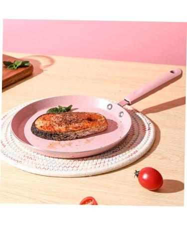 Milisten 3 Pcs Maifan Stone Pan Halberd Pot Metal Frying Kitchen Cookware Egg Omelet Pan Mini Stove Handle Frying Pan Skillet Mini Pancake Griddle Non Ceramics Aluminum Alloy with Cover 35X18.5CMx3pcs Pinkx3pcs - Buy Online on GoSupps.com