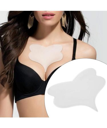 Silicone Anti Wrinkle Chest Pad - Reusable Breast Skin Care Patch for Cleavage Wrinkles - Butterflies Shape - Buy Online on GoSupps.com