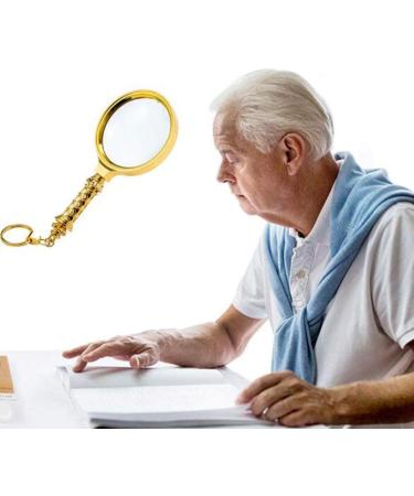 Magnifying Glasses Magnifying Glass Large 8X Powerful Handheld Magnifier for Kids Jewellers Reading Newspaper Books/a The New - Buy Online on GoSupps.com