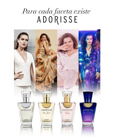 Jafra Adorisse Eau de Parfum 1.7 fl. oz. Ylang-Ylang Jasmine Tonka Bean 1.7 Fl Oz (Pack of 1) - Buy Online on GoSupps.com