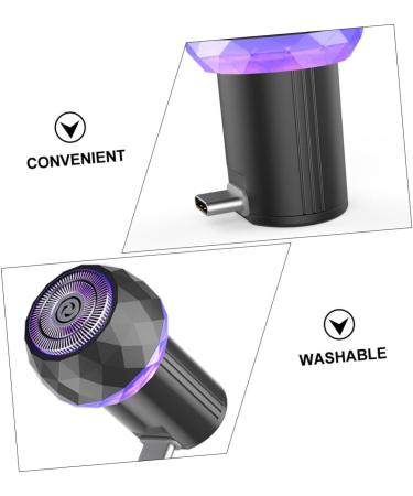 USB Mini Travel Shaver for Men | Electric Beard Trimming Razor | Compact & Stylish Design - Buy Online on GoSupps.com