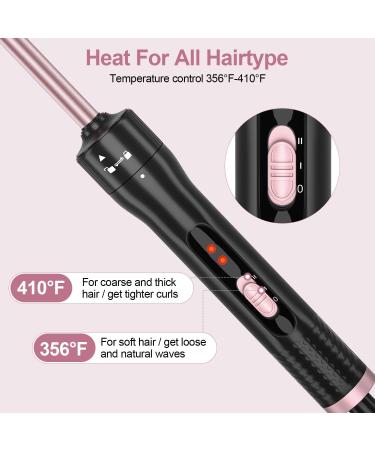 4 in 1 Curling Iron Set - Interchangeable Ceramic Curling Wands & Flat Iron Hair Straightener with Comb Protective Glove & Clips | International Shipping Available - Buy Online on GoSupps.com