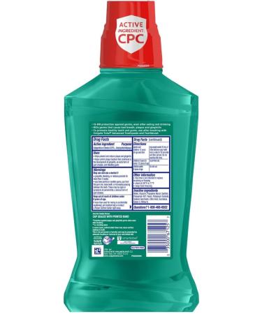 Colgate Total Advanced Pro-Shield Mouthwash Spearmint Surge - 16.9 oz - Buy 2 Pack Online - International Shipping Available - Buy Online on GoSupps.com