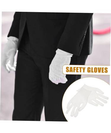 Uonlytech 12 Pair Spa Gloves Moisturizing Hand Gloves Stretch Special Formal Glove Hand Care Gloves Kitchen Cleaning Gloves Industrial Gloves Formal Tuxedo Gloves Medical Blush Work White S White - Buy Online on GoSupps.com