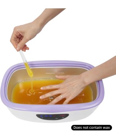 Machine de bain de paraffine pour les mains et les pieds - Machine de bain la paraffine - Pour les mains et les pieds - Machine de bain de paraffine - Hydrate la peau - Verseuse de cire (violet) Lilas - Buy Online on GoSupps.com