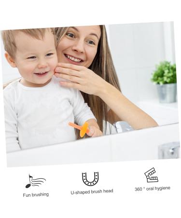 Frcolor Premium Silicone Toothbrush Set - Eco-Friendly Durable & Soft Bristles for Gentle Cleaning - Buy Online on GoSupps.com