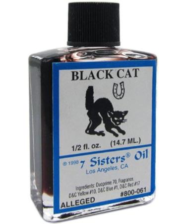 7 Sisters of New Orleans Perfumed Anointing Oil - Black CAT 1/2oz