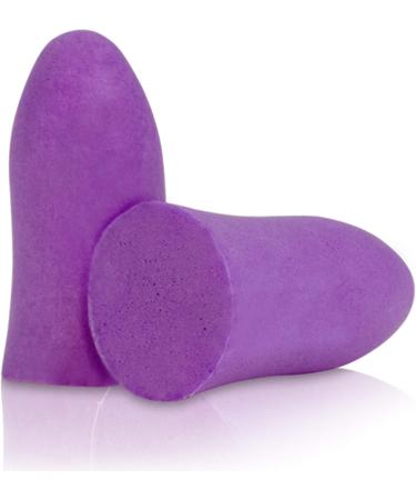 JORESTECH Ultra Soft Purple Safety Earplugs - Small/Slim SNR 35 dB Comfortable for Sleeping Study Shooting Concerts (50 Pairs - Buy Online on GoSupps.com