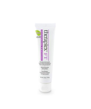 Theraplex Exfoliating Emollient Cream (2.5 oz) - Salicylic Acid for Gentle Exfoliation  No Parabens or Preservatives  Noncomedogenic  Dermatologist recommended  Peppermint