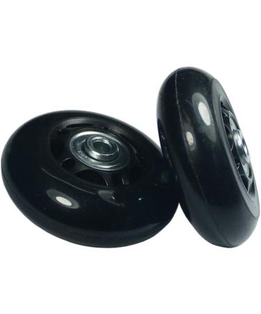 YongXuan 64mm Mute Inline Skate Replacement Wheels Kit for Luggage Suitcase - Wear-Resistant Outdoor Wheels - Buy Online on GoSupps.com