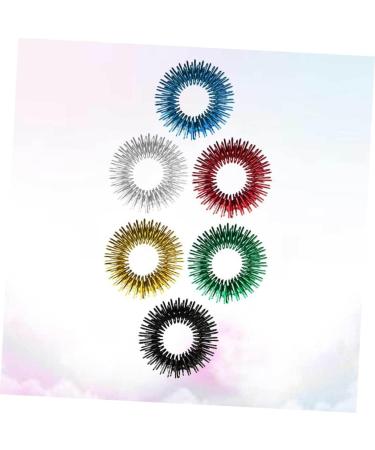 Buy Soesfoufu 6th Stress Relief Acupressure Ring - Finger Decompression Toy for Kids | Best Hand Folding Massage Tool for School - Buy Online on GoSupps.com