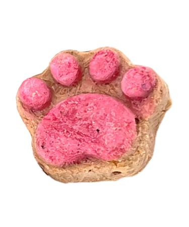 Kitten Treats - Cat Treats for Indoor Cats - Natural Healthy Cat Snacks Treats | Cat Paw Biscuits Cat Treat | Dry Cat Treats Kitten Treats | Kitten Treats Paw Shape Cat Food Treats | Treats for Cat Pink