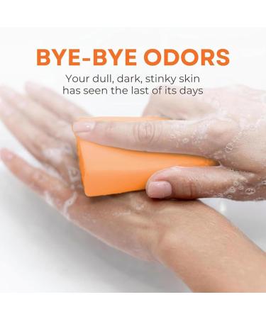  Huxibai Shower soap - Nourishing 100g facial soap - Moisturizing body wash for underarms thighs and feet - Buy Online on GoSupps.com