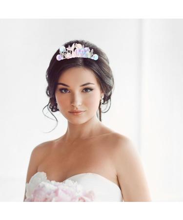 Beaupretty Girls Hair Comb Clip Women Headdress Crown Hair Comb Girls Hair Accessory - Buy Online on GoSupps.com