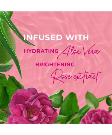 L.U.X Rose & Aloe Vera Body Scrub - 300g | Nourishing Exfoliator for Soft Glowing Skin | International Shipping Available - Buy Online on GoSupps.com