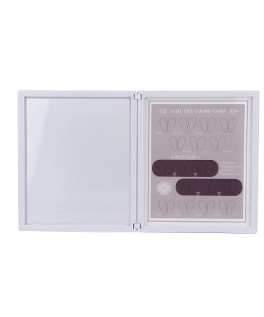 Nail Polish Display Book Nail Tip Display Book Plastic Material for Studio for Home for Life for Shop