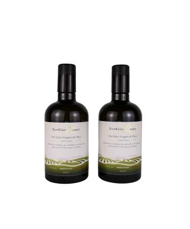 SanGioL'amo SanGioL'amo Extra virgin olive oil (2 x 500 ml) - 100% made in Italy - cold pressed.