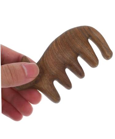 Anneome Cat Massage Comb - Hair Treatment & Care Tool | Sandalwood Scalp Massager for Cats | Kratzkamm & Kamm Hair Care - Buy Online on GoSupps.com